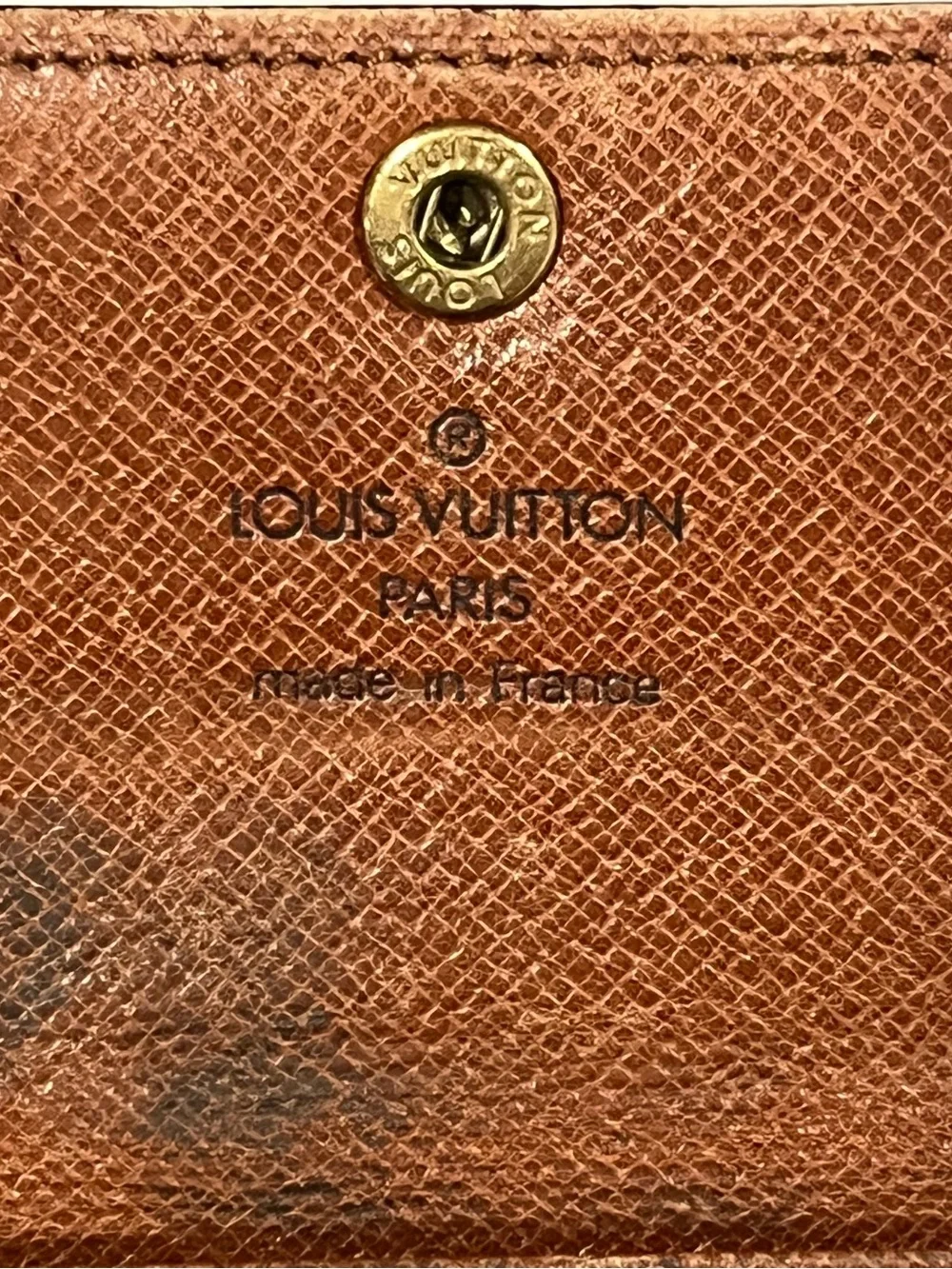 Louis Vuitton Brown Monogram Canvas Key and Card Holder Wallet